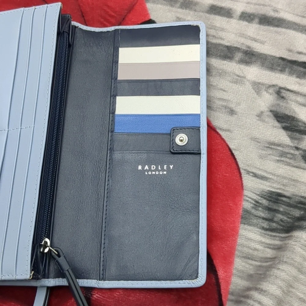 Radley Of London Women's shadow stripe flopover wallet